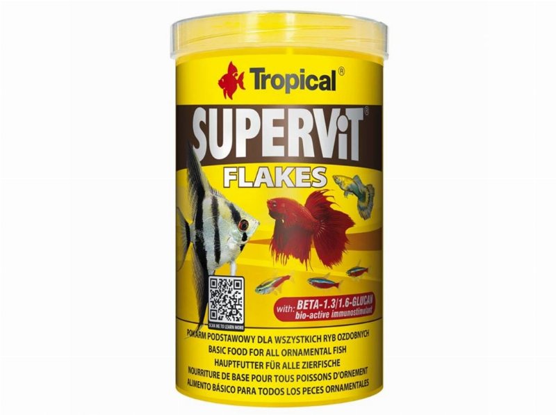 Comida Peixes Tropical Supervit 1000 ml