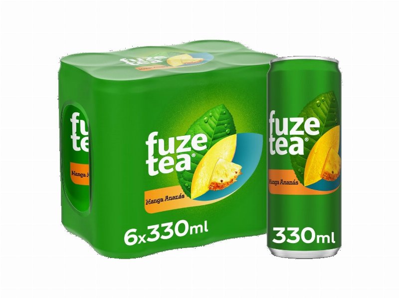 Ice Tea Fuze Tea Manga Ananas Lata 6X0.33 l