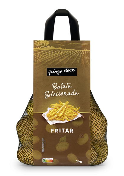 Batata Para Fritar Selecionada Embalada Pingo Doce 2Kg