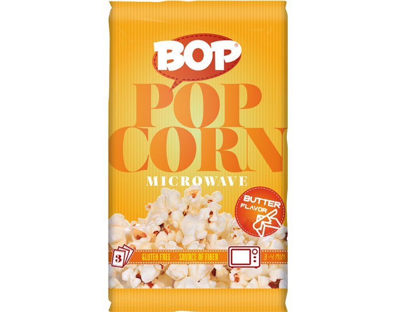 Pipocas Bop Microondas Manteiga 90 g