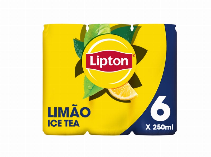 Ice Tea Lipton Limão 6X0.25 l