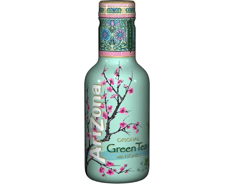 Ice Tea Arizona Chá Verde Com Mel 500 ml