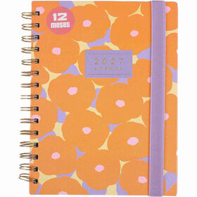 Agenda Semanal 2027 A5 Flowers (Várias Cores) Note!
