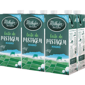 Leite Uht Magro Pastagem Açores Milhafre 6 X 1 Lt