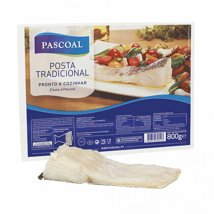 Postas De Bacalhau Congeladas Pascoal 0.8Kg
