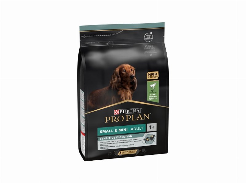 Ração Cão Small&Mini Pro Plan Sensitive Borrego 3 kg