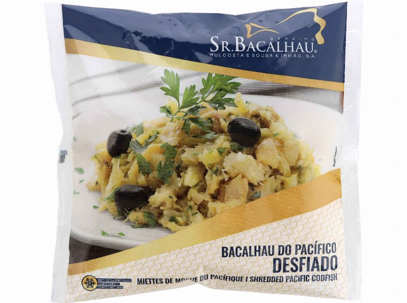 Bacalhau Do Pacífico Sr. Bacalhau Demolhado Desfiado 500 g