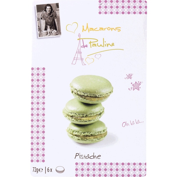 Bolachas Macarons De Pistacho Pack 6 72 g