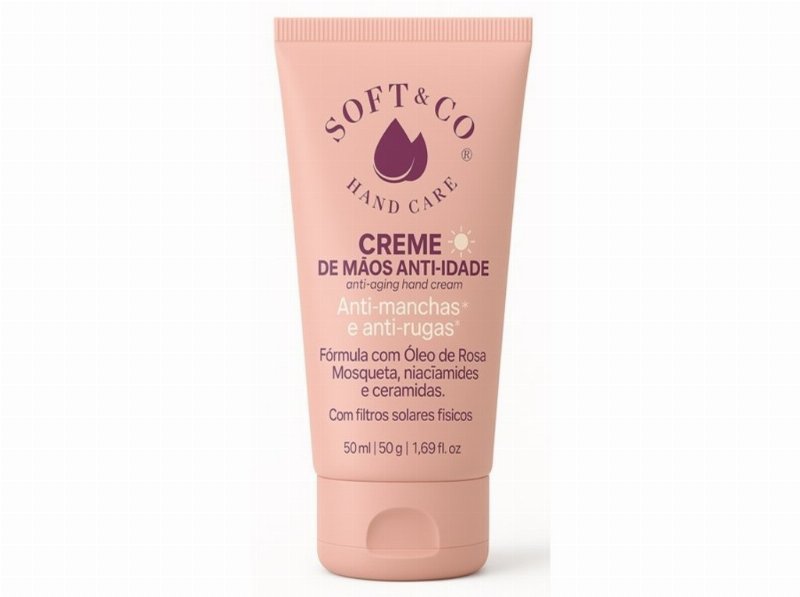 Creme De Mãos Soft&Co Anti Idade 50 ml