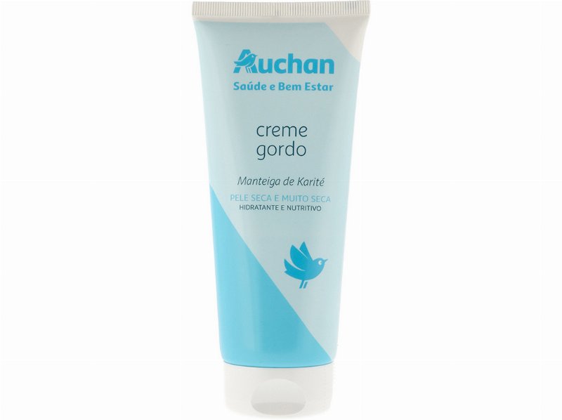 Creme Gordo Hidratante Auchan Saúde E Bem Estar Corpo 200 ml