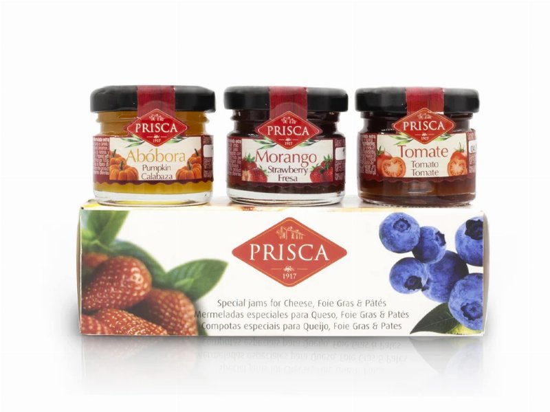 Doce Casa Da Prisca Tomate Abóbora E Morango 3X30 g