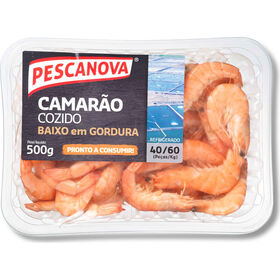 Camarão Cozido 40/60 Fresco Pescanova 500 gr
