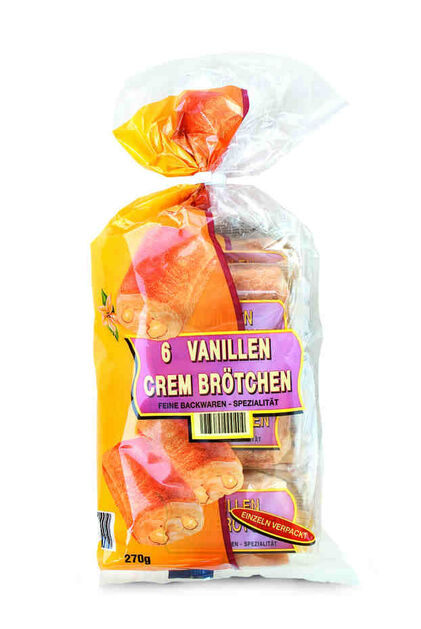 Napolitanas Com Creme De Baunilha Brotchen 0.275Kg