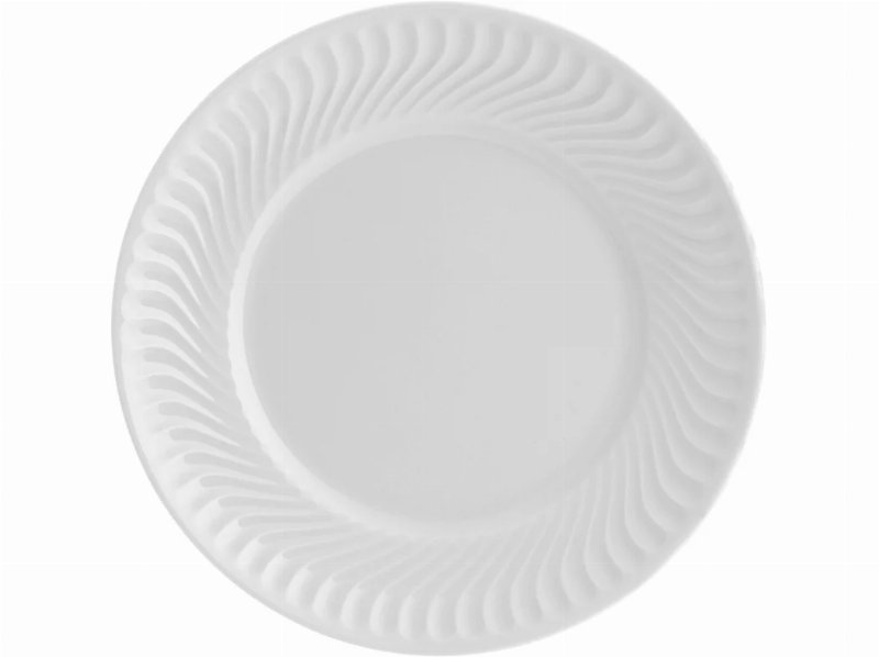 Prato De Sobremesa Sagres Vista Alegre Branco Porcelana Ø21.9Cm