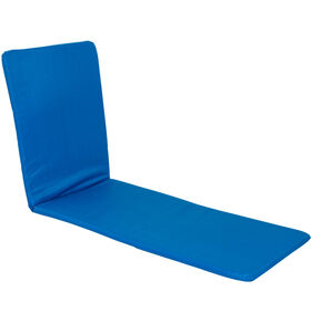 Colchão Espreguiçadeira 175X50X3Cm Azul Kasa