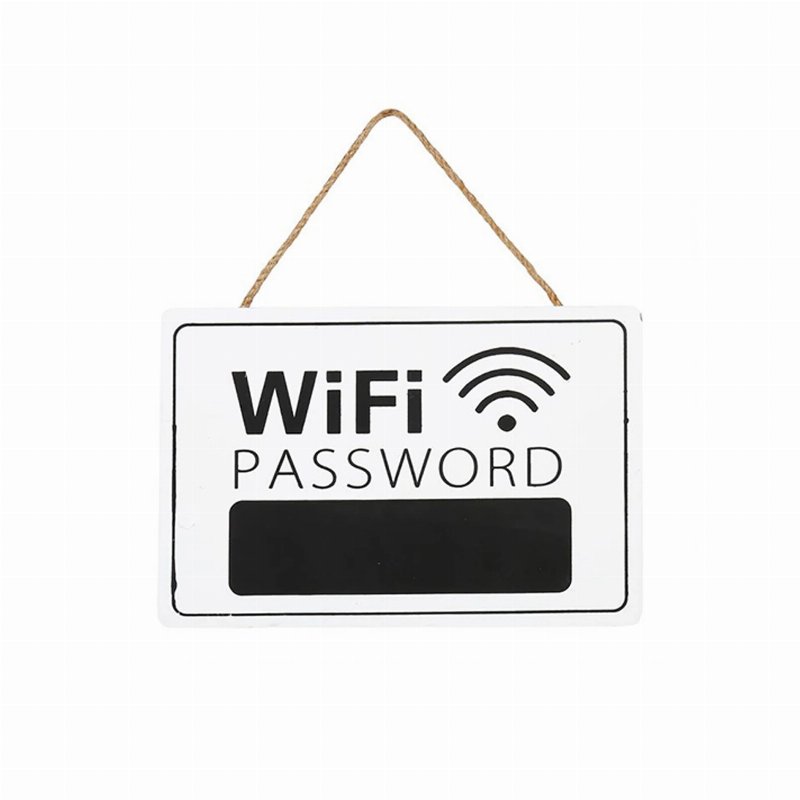 Hkh Decoração De Parede Senha Wi-Fi