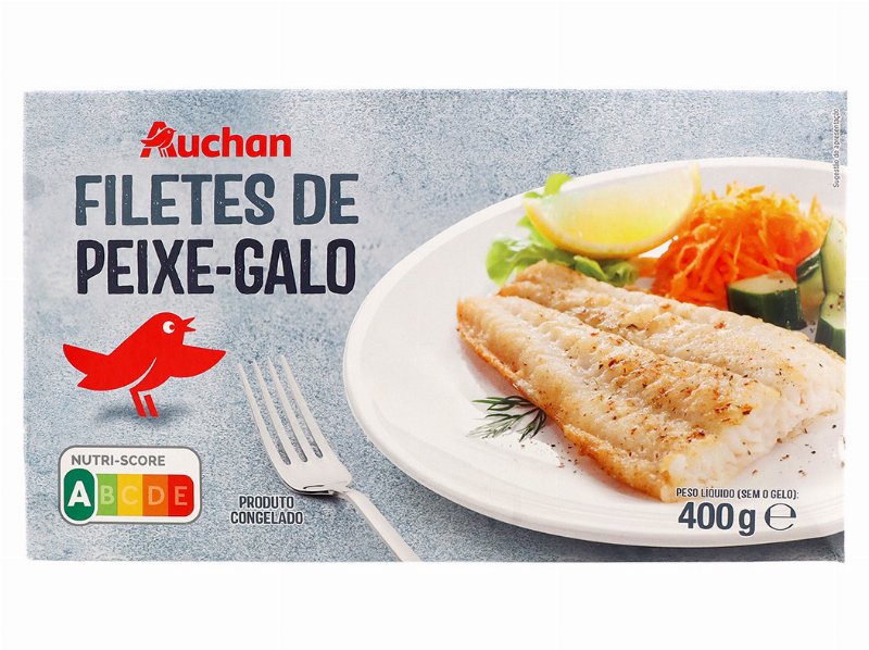 Filetes Auchan Peixe Galo 400 g