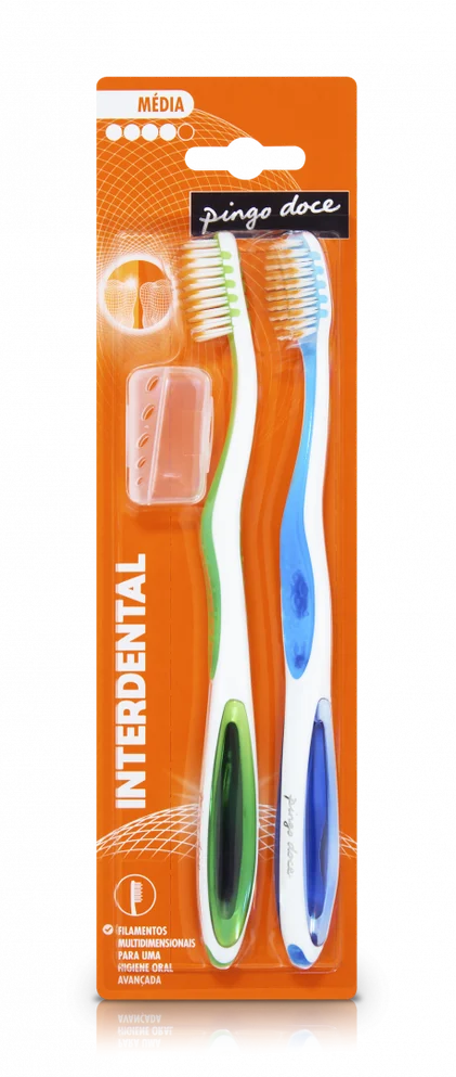 Escova De Dentes Interdental Média Pingo Doce 2Un