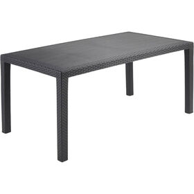 Mesa De Refeição 138X78X72Cm Cinza Joker Time Scale