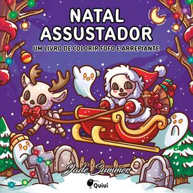 Natal Assustador (Livro De Colorir) De Jade Summer