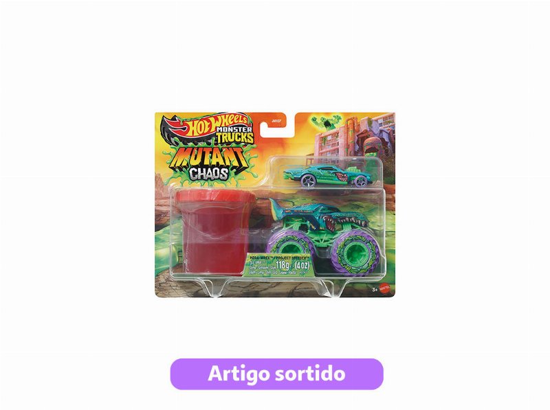 Caos Mutante Hot Wheels Monster Trucks Modelos Sortidos