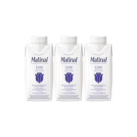 Leite Livre Sem Lactose Meio-Gordo Matinal 3 X 200 ml