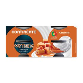 Iogurte Grego Mythos Caramelo Continente 500 gr (4 Un)