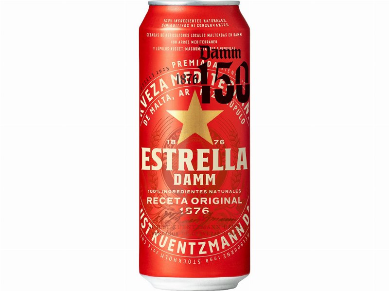 Cerveja Estrella Damm Lata 0.5 l - (Sdr)