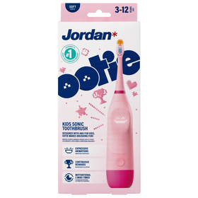 Escova De Dentes Elétrica Kids Ootie Rosa Jordan 1 Un