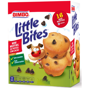 Bolo Muffin Little Bites Bimbo 168 gr