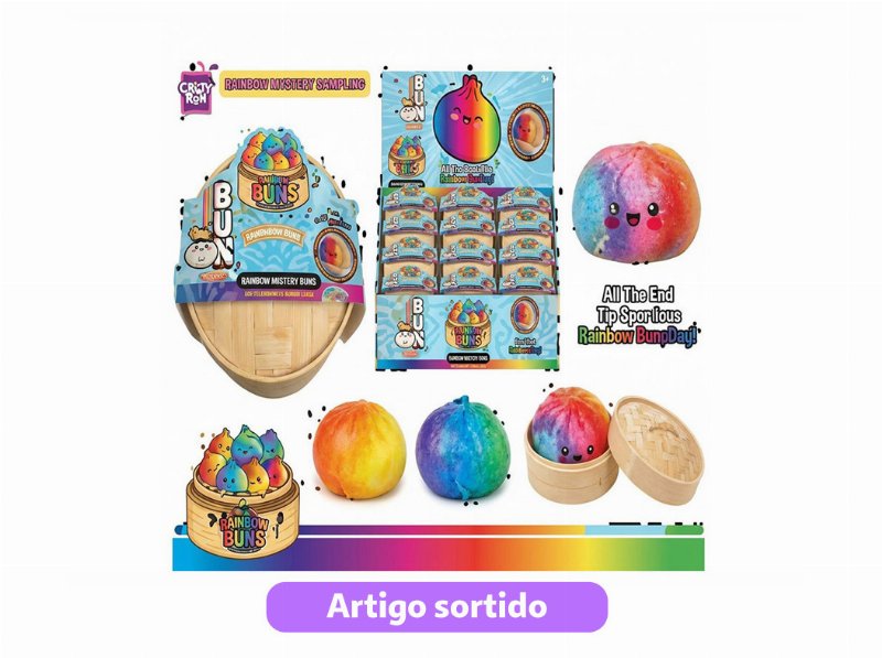 Rainbow Dumpling Do Art 10 Cm Modelos Sortidos