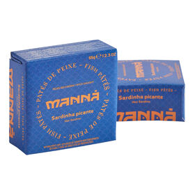 Patê De Sardinha Picante Manná 65 gr (Peso Escorrido 65 gr)