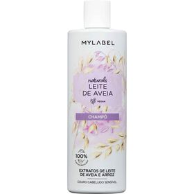 Champô Naturals Leite De Aveia Mylabel 400 ml
