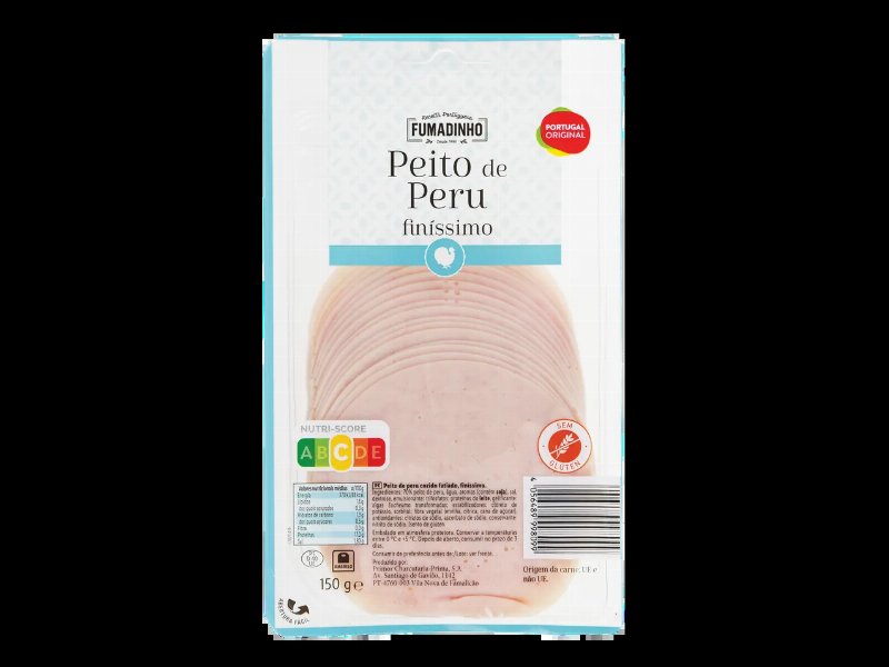 Fumadinho Peito De Peru Fatiado Finíssimo