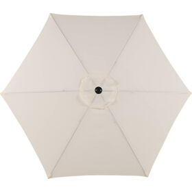 Guarda-Sol De Jardim 250X235Cm Bege Kasa