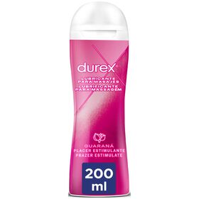 Gel Lubrificante Para Massagem Prazer Estimulante Durex 200 ml