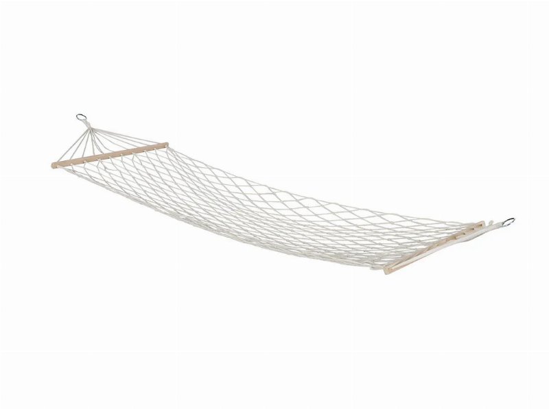 Cama Rede Algodão Gardenstar Branco 200X80Cm