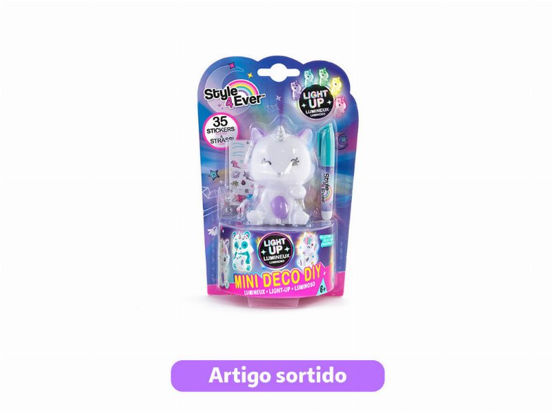 Mini Deco Diy Style4Ever Light-Up Modelos Sortidos
