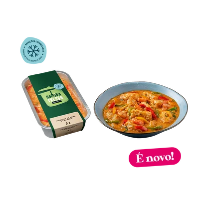 Moqueca De Peixe E Camarão Congelada Comida Fresca 0.8Kg