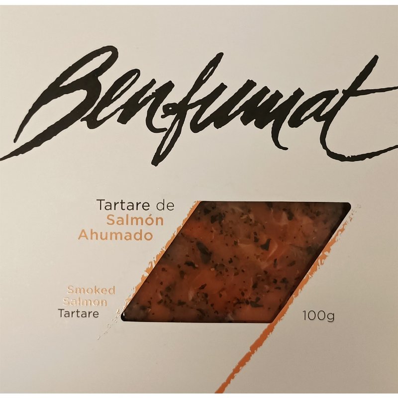 Tártaro De Salmão Fumado 100 g