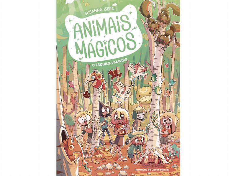 Livro Animais Mágicos - O Esquilo-Vampiro