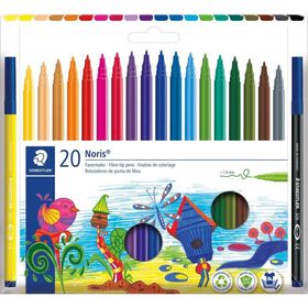 Marcadores De Colorir Ponta De Fibra Noris 326 Staedtler 20 Un