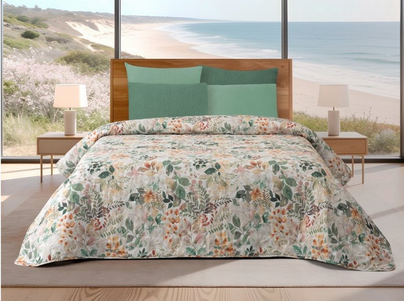 Cobertura Acolchoada Homespecial Estampada 240X260Cm