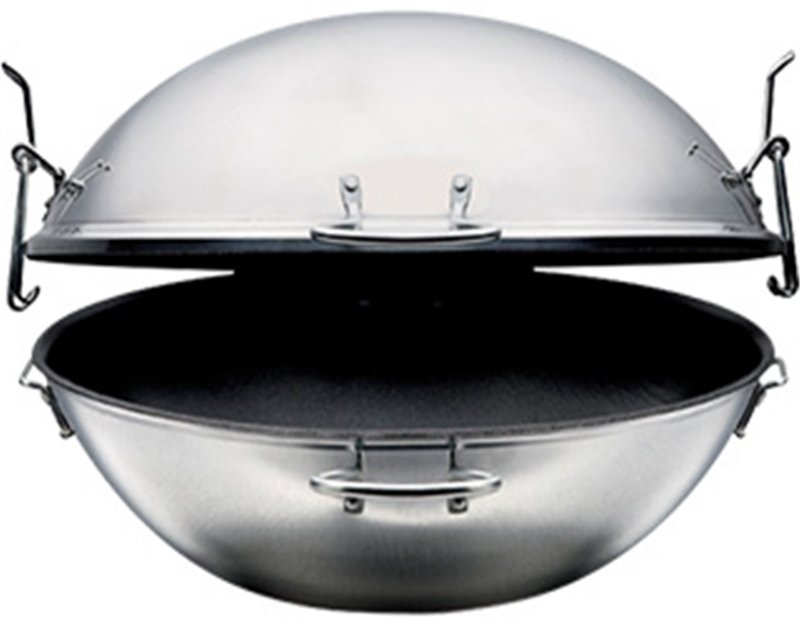 Cataplana Antiaderente De Indução Bioflon Alumínio 30Cm