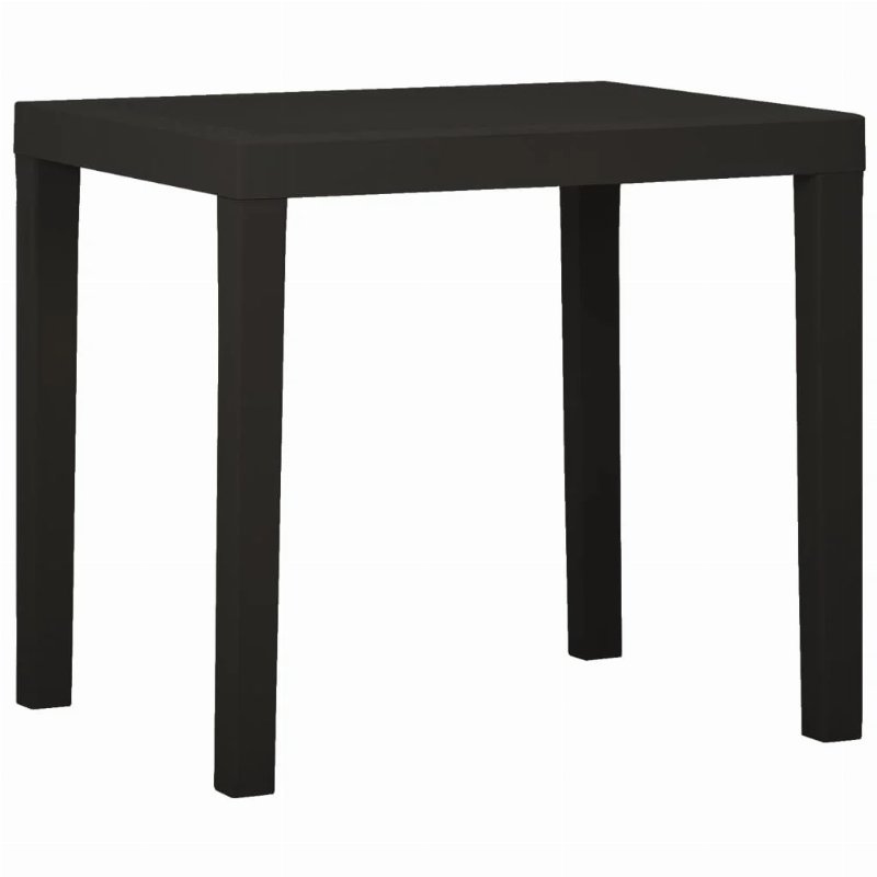 Hkh Mesa De Jardim 79X65X72 Cm Plástico - Antracite
