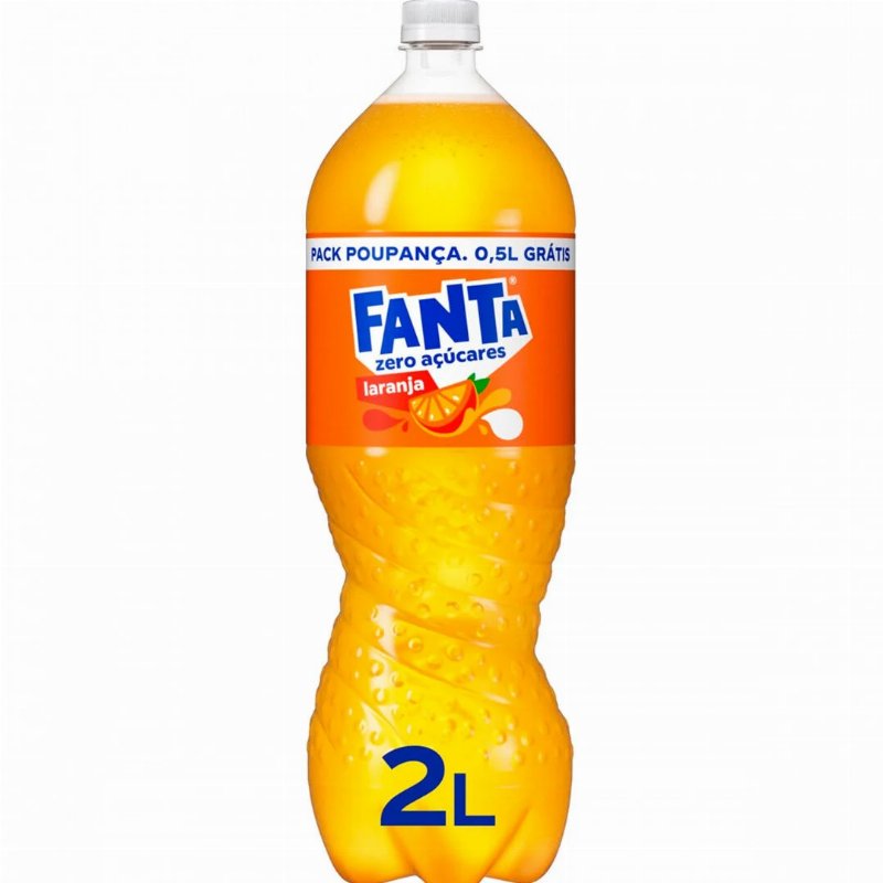 Refrigerante Fanta Laranja Zero Fanta 2L
