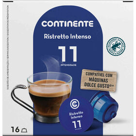 Cápsulas De Café Ristretto Intenso Int 11 Continente 16 Un