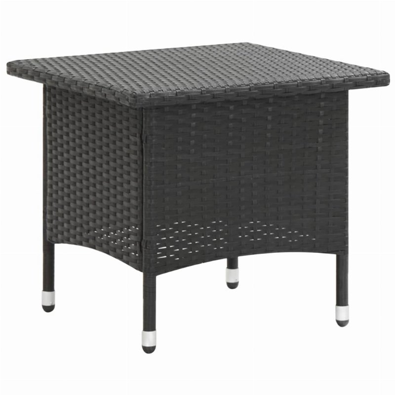 Hkh Mesa De Chá 50X50X47 Cm Vime Pe - Preto