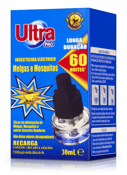 Recarga Inseticida Elétrico Melgas E Mosquitos Ultra 0.03L