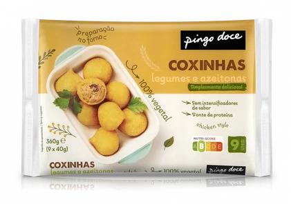 Coxinhas De Legumes E Azeitonas Congeladas Pingo Doce 0.36Kg